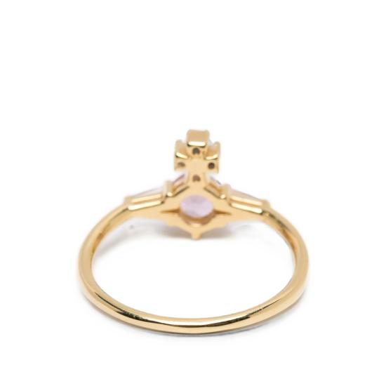 26FW 비비안웨스트우드 반지 6402001A 01R926 R926 GOLD PURPLE - VIVIENNE WESTWOOD
