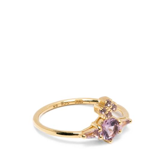26FW 비비안웨스트우드 반지 6402001A 01R926 R926 GOLD PURPLE