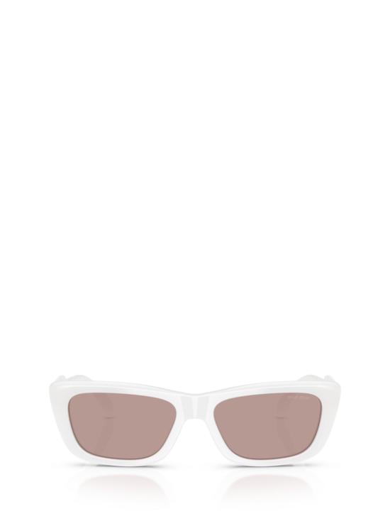 26FW 미우미우 선글라스 MU B12S 20M20I OPAL WHITE