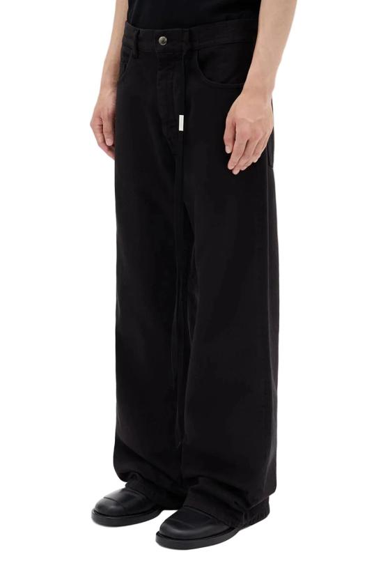 26FW 앤 드뮐미스터 스트레이트 팬츠 B0013616 FA038 099 - ANN DEMEULEMEESTER