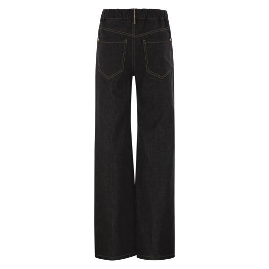 26FW 브루넬로 쿠치넬리 데님 팬츠 ML134P4108 BLACK DENIM - BRUNELLO CUCINELLI