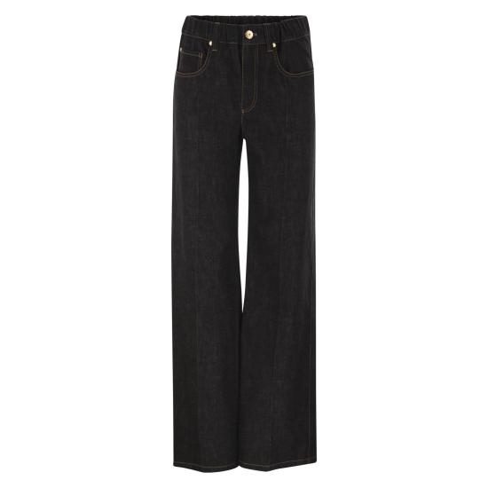 26FW 브루넬로 쿠치넬리 데님 팬츠 ML134P4108 BLACK DENIM