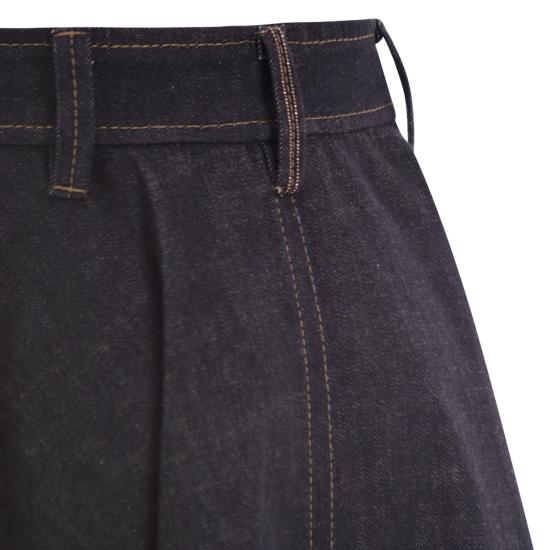 26FW 브루넬로 쿠치넬리 롱 스커트 ML134G4087 DARK DENIM - BRUNELLO CUCINELLI