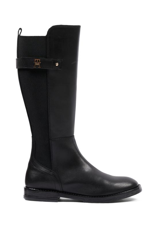 26FW [키즈] 타미힐피거 미들 부츠 T4A6 35185 0036999 BLACK