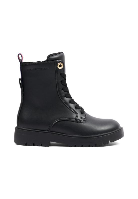 26FW [키즈] 타미힐피거 미들 부츠 T3A5 35157 1355999 BLACK