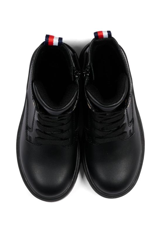 26FW [키즈] 타미힐피거 미들 부츠 T3A5 35157 1355999 BLACK - TOMMY HILFIGER