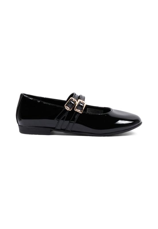 26FW [키즈] 타미힐피거 플랫 슈즈 T3A3 35131 0774999 BLACK