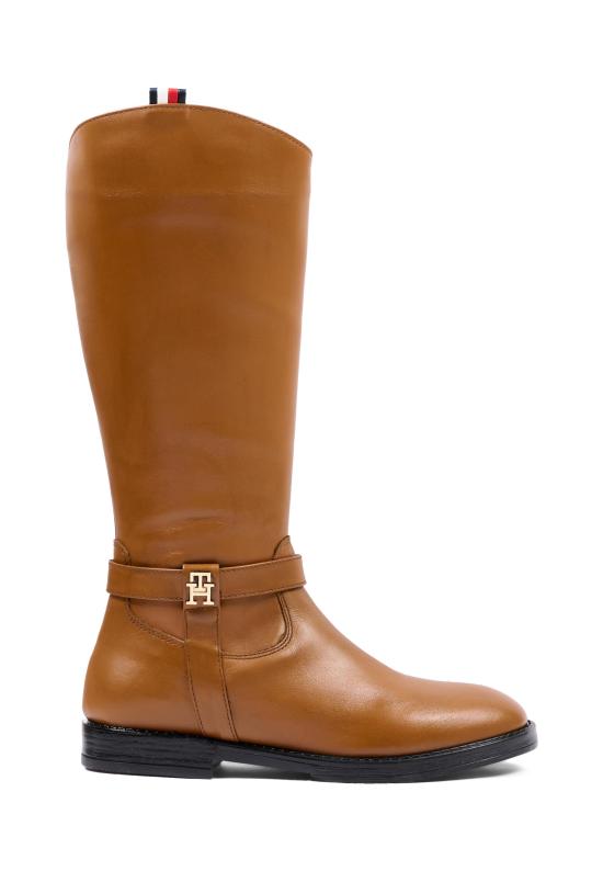 26FW [키즈] 타미힐피거 미들 부츠 T4A6 35186 0036520 BROWN
