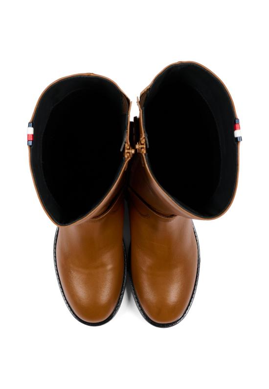 26FW [키즈] 타미힐피거 미들 부츠 T4A6 35186 0036520 BROWN - TOMMY HILFIGER