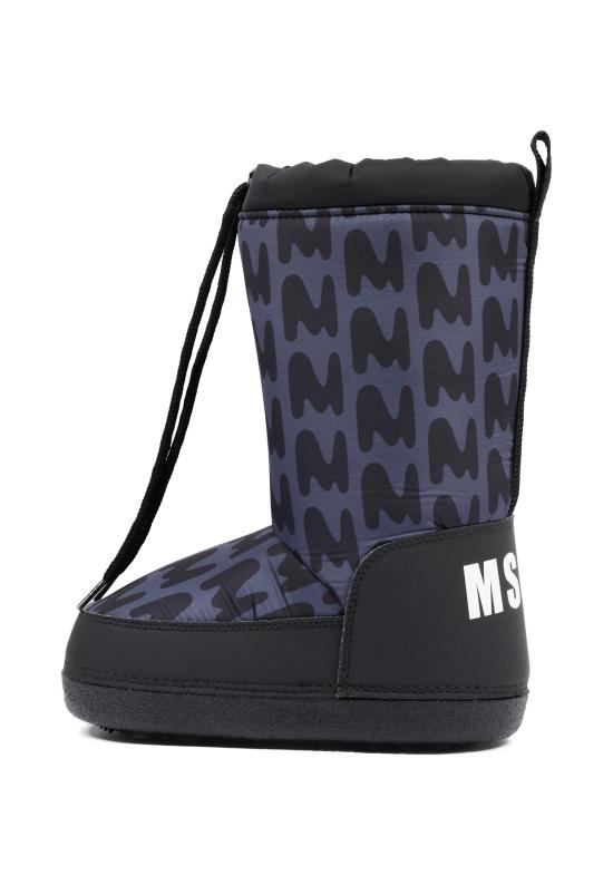26FW [키즈] 엠에스지엠 미들 부츠 84027 VAR3 BLACK - MSGM