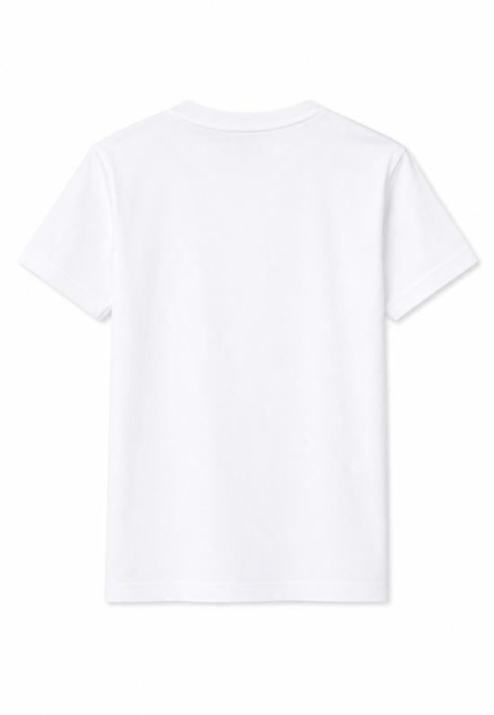 26FW [키즈] 모스키노 티셔츠 HNM05V LAA10 10101 WHITE - MOSCHINO
