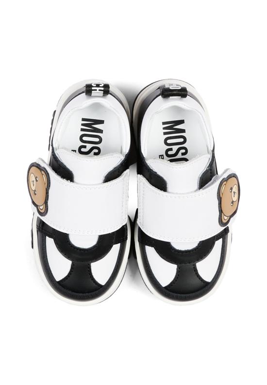 26FW [키즈] 모스키노 스니커즈 84138 VAR1 BLACK - MOSCHINO