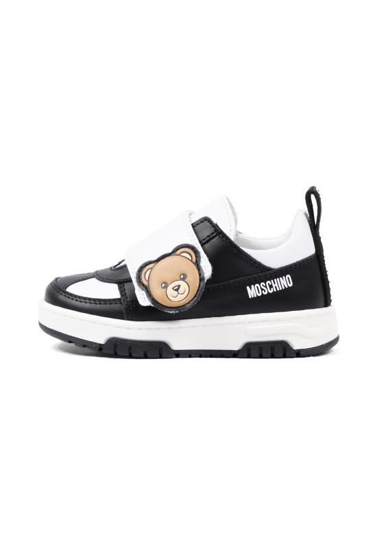 26FW [키즈] 모스키노 스니커즈 84138 VAR1 BLACK - MOSCHINO