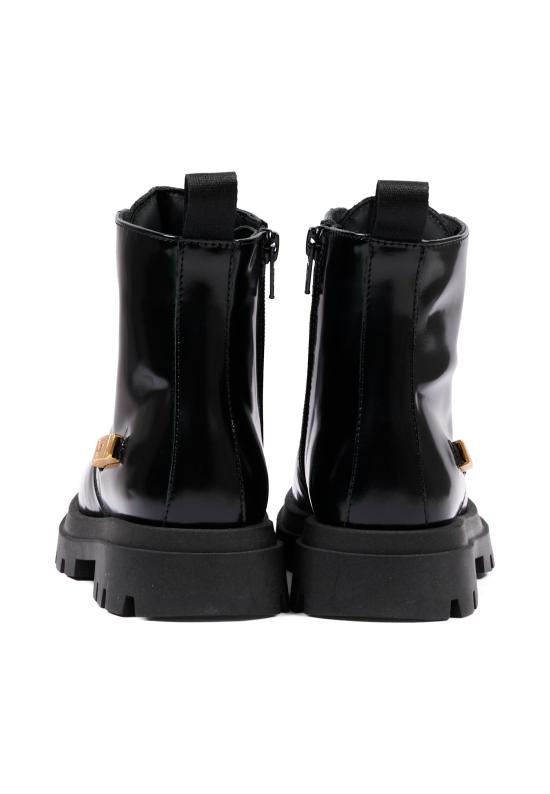 26FW [키즈] 모스키노 미들 부츠 84277 VAR1 BLACK - MOSCHINO