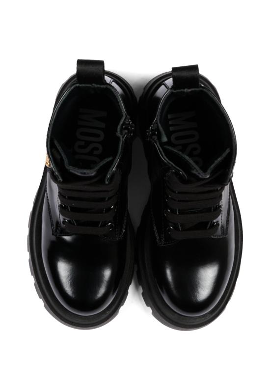 26FW [키즈] 모스키노 미들 부츠 84277 VAR1 BLACK - MOSCHINO