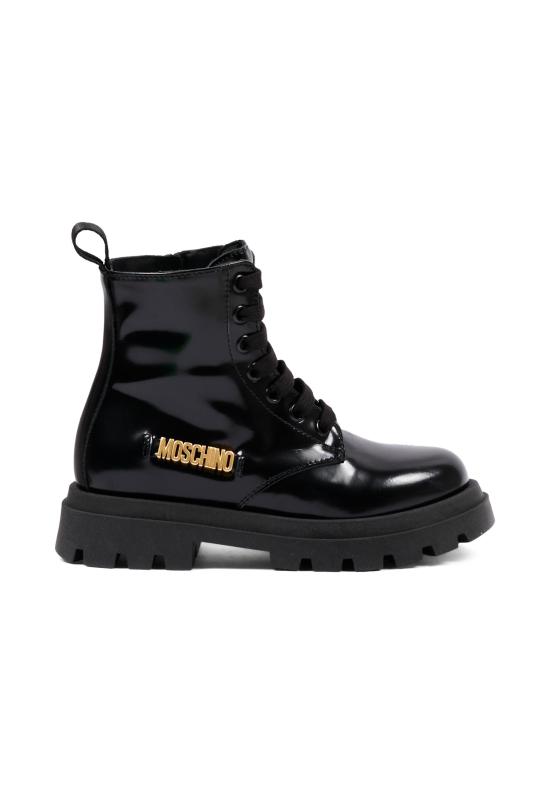 26FW [키즈] 모스키노 미들 부츠 84277 VAR1 BLACK