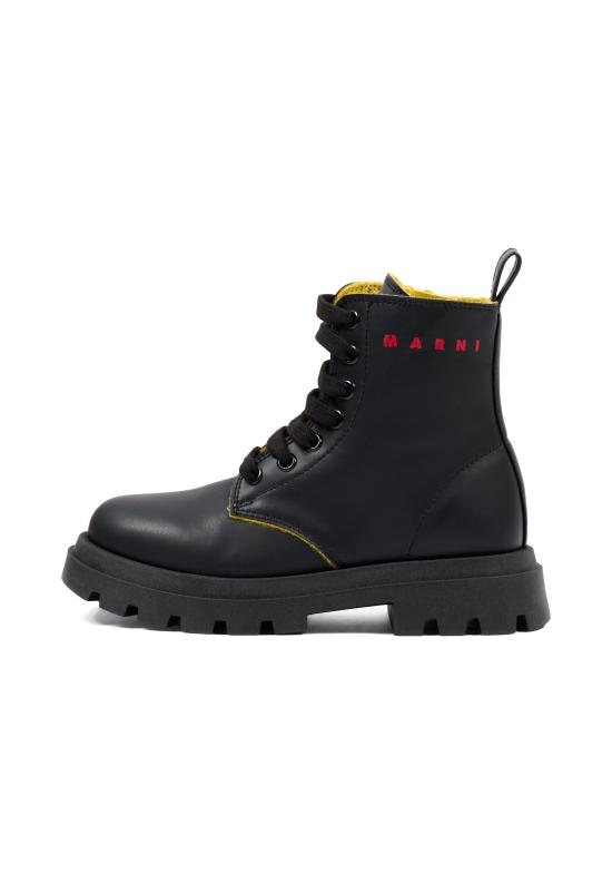 26FW [키즈] 마르니 미들 부츠 83841 VAR1 BLACK - MARNI