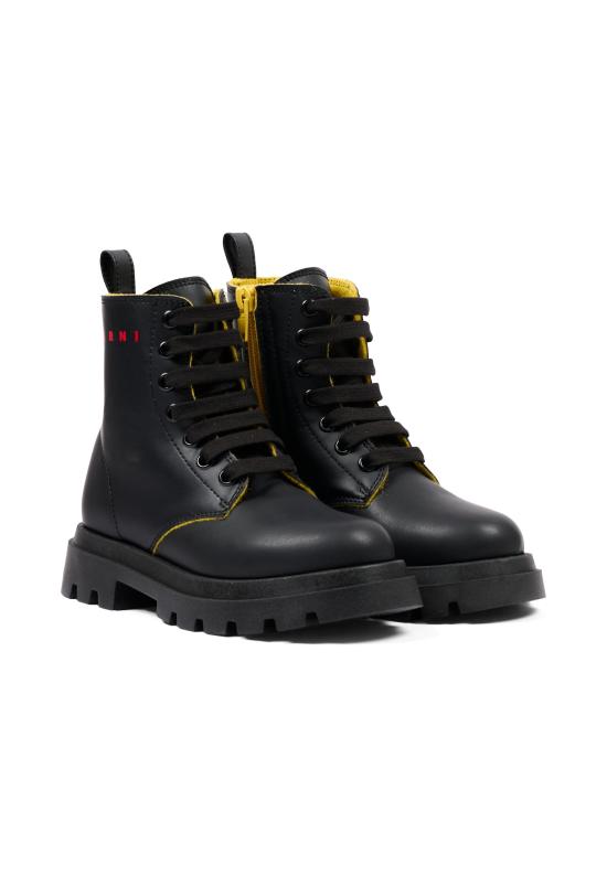 26FW [키즈] 마르니 미들 부츠 83841 VAR1 BLACK - MARNI