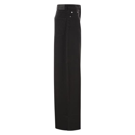 26FW 스포트막스 스트레이트 팬츠 2622136025600 BLACK - SPORTMAX