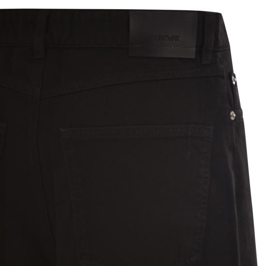 26FW 스포트막스 스트레이트 팬츠 2622136025600 BLACK - SPORTMAX