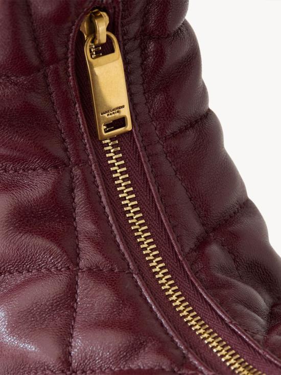 26FW 생로랑 이카리노 퀼티드 나파 토트백 851689 AAANG 6197 LT HOT WINE - SAINT LAURENT