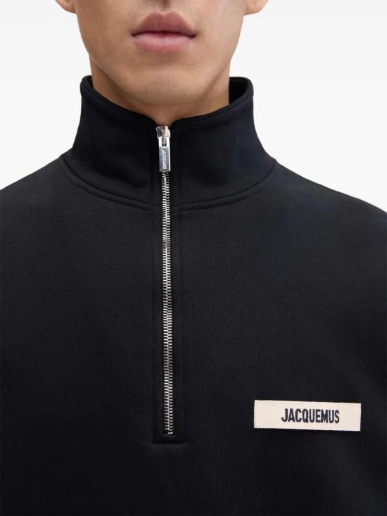 26FW 자크뮈스 스웨터 25ESSM00313AJ00174 BLACK 990 - JACQUEMUS