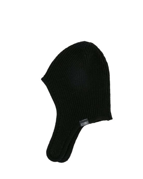  MM6 메종마르지엘라 이어플랩 캡 S52TB0015 M13293 900 BLACK