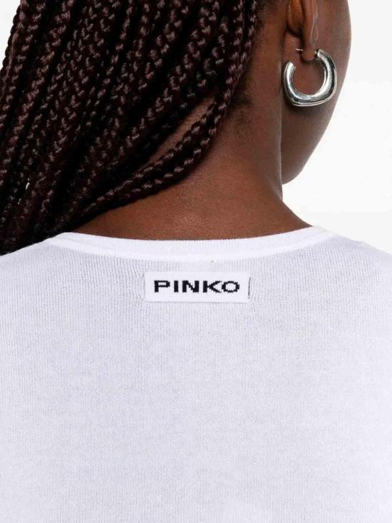 26SS 핑코 가디건 106334A349Z15 White - PINKO