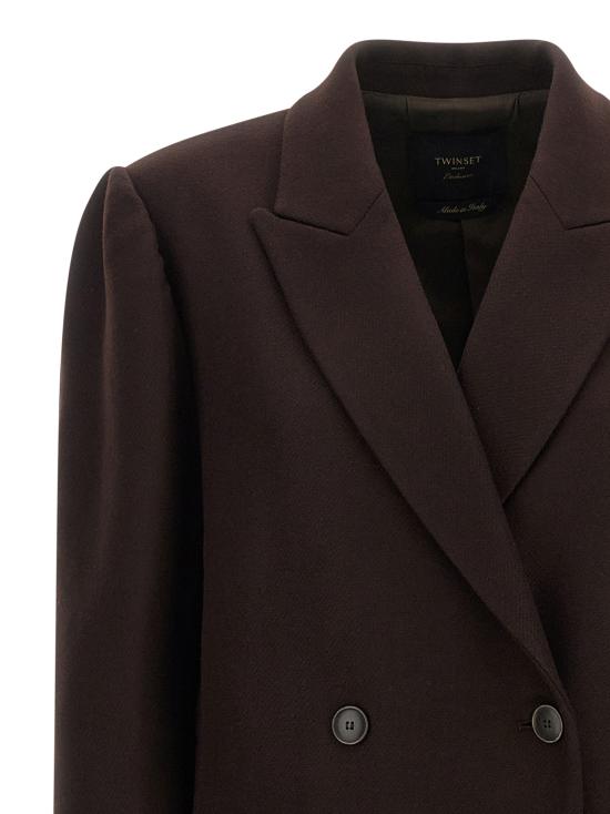 26FW 트윈셋 트렌치 코트 262TP245013411 Brown - TWINSET
