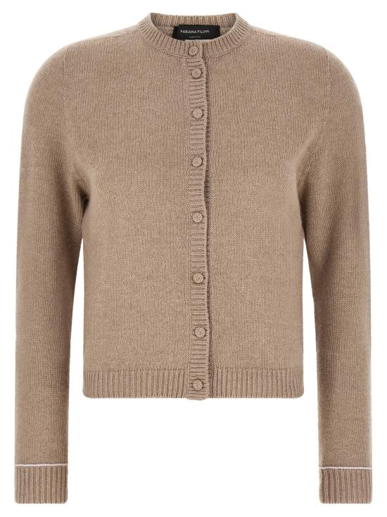 26FW 파비아나 필리피 가디건 MAD216F039M270VR4 Beige