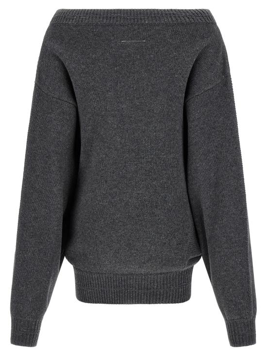 26FW MM6 메종마르지엘라 숏 원피스 S52DA0100M13287855M Gray - MM6 MAISON MARGIELA