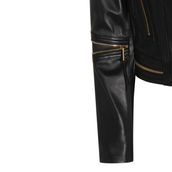 26FW 엘리자베타프랜치 가죽 자켓 GD01Z66E2 110 NERO - ELISABETTA FRANCHI