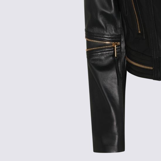 26FW 엘리자베타프랜치 가죽 자켓 GD01Z66E2 110 NERO - ELISABETTA FRANCHI