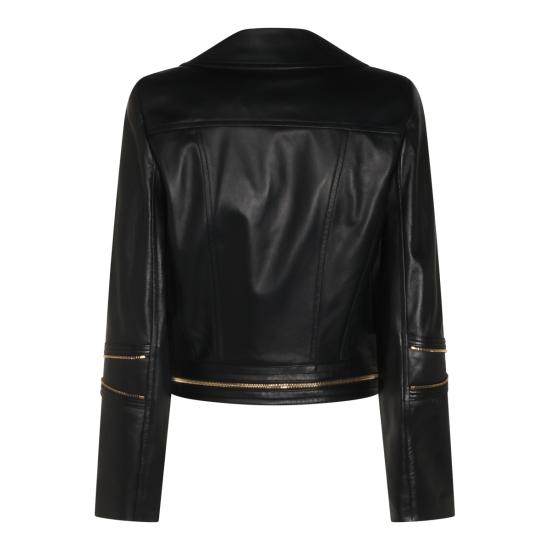 26FW 엘리자베타프랜치 가죽 자켓 GD01Z66E2 110 NERO - ELISABETTA FRANCHI