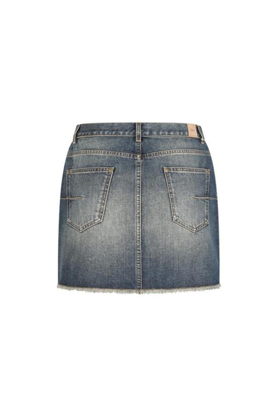 26SS 디올 데님 스커트 622J70A3215 - DIOR