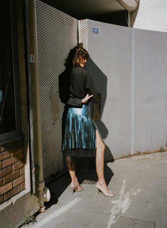  Michelle Del Rio 와이드 벨트 - OTHER BRANDS