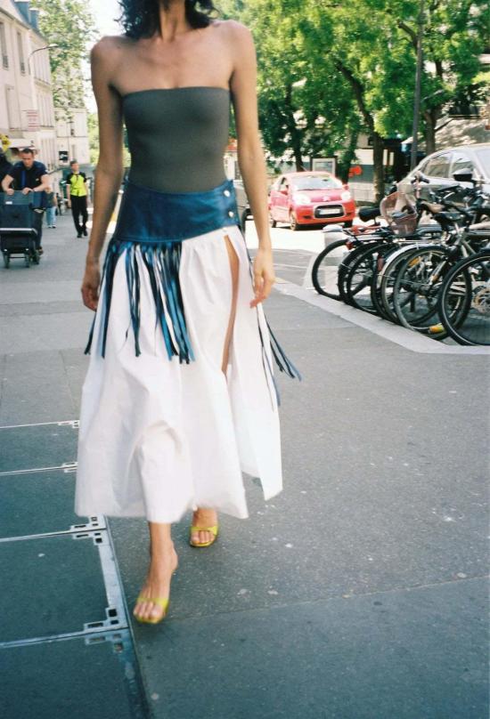  Michelle Del Rio 와이드 벨트 - OTHER BRANDS