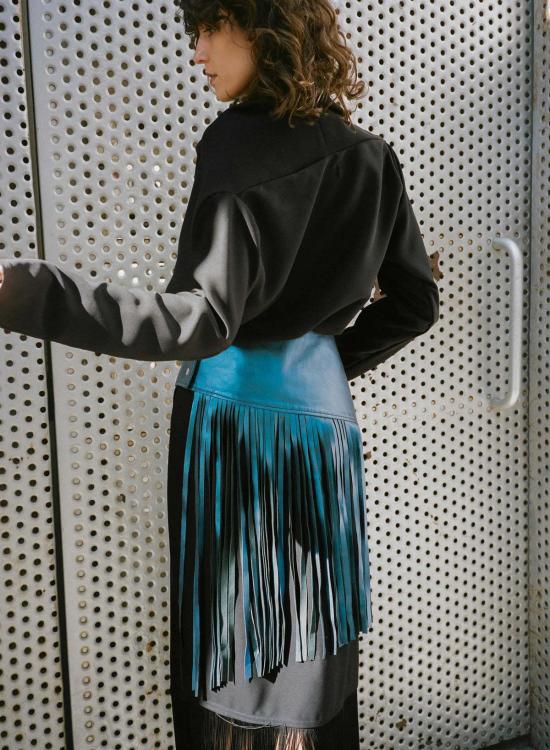  Michelle Del Rio 와이드 벨트 - OTHER BRANDS