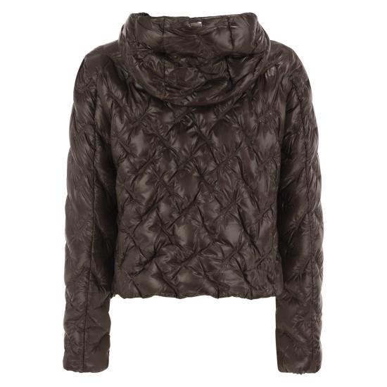 26FW 에르노 숏패딩 PI00169DR DARK BROWN - HERNO