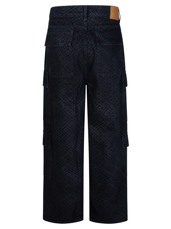 26FW 카사블랑카 스트레이트 팬츠 MPF26DN002 01 NERO - CASABLANCA