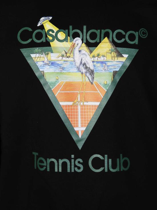 26FW 카사블랑카 스웨터 MPF26JTP293 04 NERO - CASABLANCA