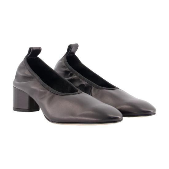 26FW 에이드 힐/펌프스 A11 PU HPPR45RO109 FW24 800 007 black - AEYDE