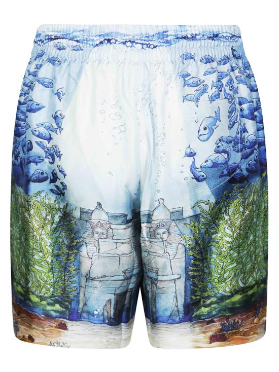 26FW 카사블랑카 숏팬츠 MPF26TR399 04 MULTICOLOR - CASABLANCA