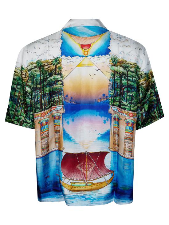 26FW 카사블랑카 반팔 셔츠 MPF26SH003 01 MULTICOLOR - CASABLANCA