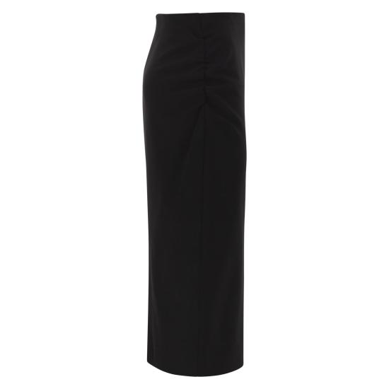 26FW 막스마라 스튜디오 롱 스커트 2626106015600 BLACK - MAX MARA STUDIO