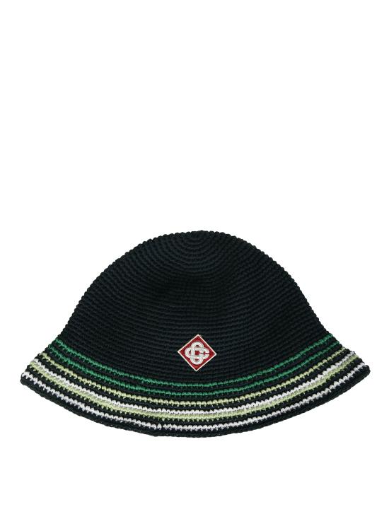 26FW 카사블랑카 버킷햇 APF26HAT120 01 VERDE