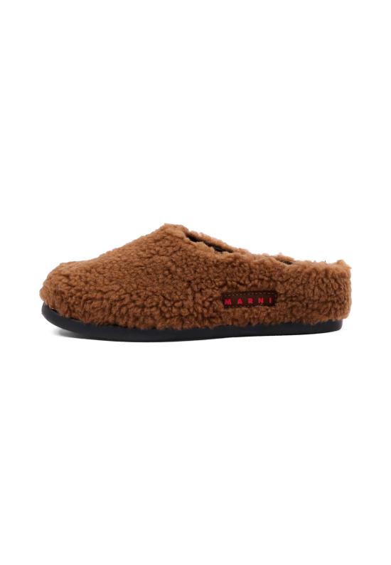 26FW [키즈] 마르니 뮬 83781 VAR3 BROWN - MARNI