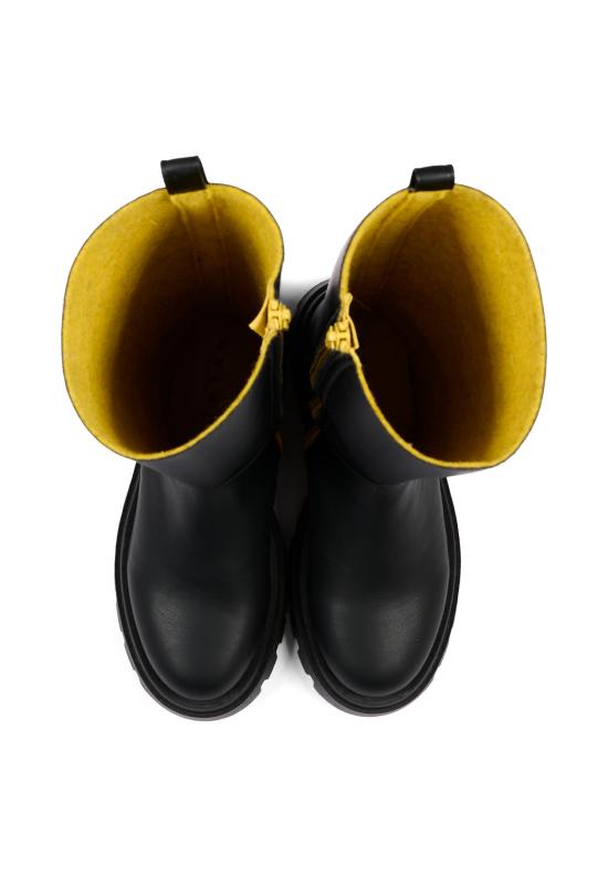26FW [키즈] 마르니 미들 부츠 83843 VAR1 BLACK - MARNI