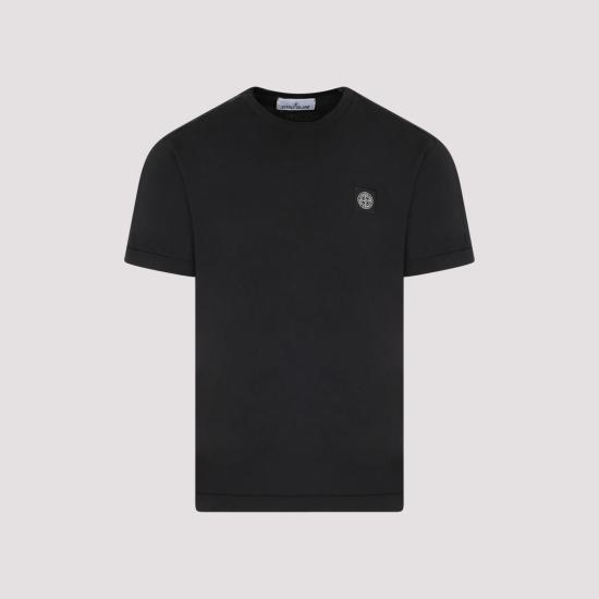 26FW 스톤 아일랜드 반팔 티셔츠 L2S152100027 S0013 V0029 BLACK - STONE ISLAND