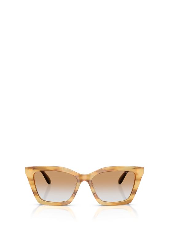 26FW 엠포리오 아르마니 선글라스 EA4250U 62692Q SHINY STRIPED HONEY